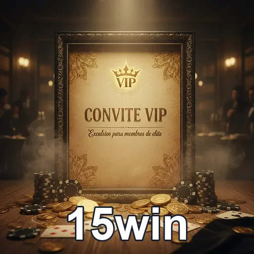 Usuário com celular acessando o programa VIP da 15win